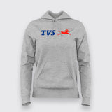 TVS LOGO Hoodies For Women