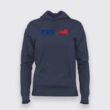 TVS LOGO Hoodies For Women