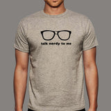 Talk Nerdy T-Shirt - Speak the Language of Intellect