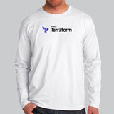 Hashicorp Terraform Men’s Full Sleeve T-Shirt Online