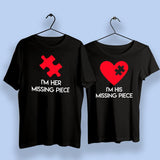 The Missing Piece Couple T-Shirts