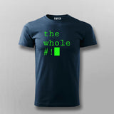 The Whole # Funny T-shirt For Men