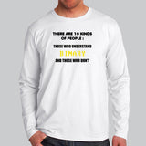 Binary Understanding T-Shirt - 10 Types of People