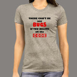 No Bugs Coding Humor Tee for Women - Funny Programmer