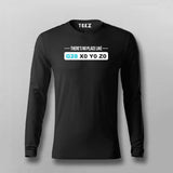 There’s No Place Like G28 X0 Y0 Z0 Programmer Funny Full Sleeve T-shirt For Men Online Teez