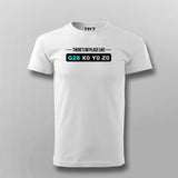 3D Printer Home Coordinates Men's Tee - G28 Homing Comfort