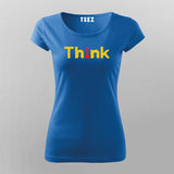 Think Chess T-Shirt For Women