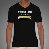 Trust Me I Am A Quality Assurance Men's V Neck T-Shirt India