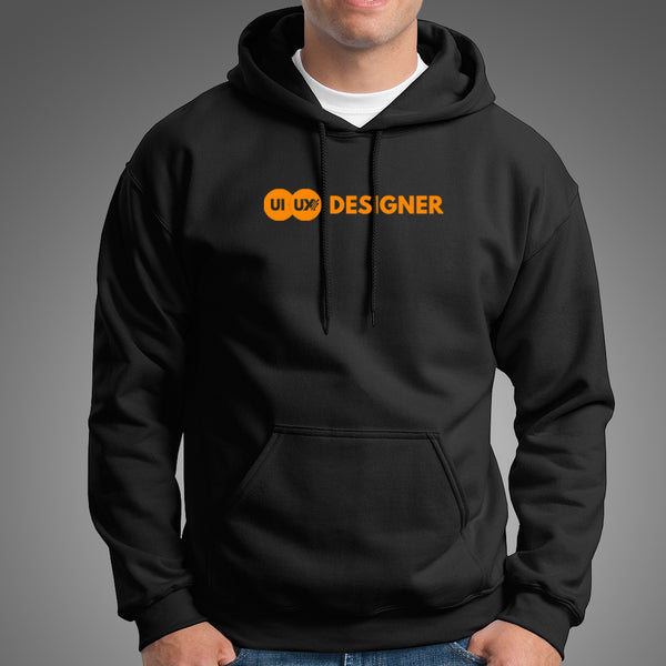 Mens black cheap designer hoodie