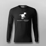 Velociraptor T-shirt For Men