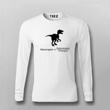 Velociraptor T-shirt For Men