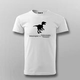 Velociraptor T-shirt For Men