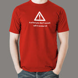 Version 1.0 Developer Men's T-Shirt - Iterating to Perfection