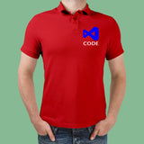 Visual Studio Code Polo T-Shirt For Men