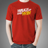 Wake Up And Win Men's Motivation T-shirt