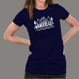 Wanderlust Women's Tee: Born to Explore