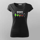 Weekdays Battery Life Low: Energy-Saving Mode Tee