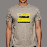 Weekend Forecast - Relaxing Geek Style Men's Tee