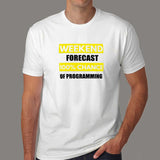 Weekend Forecast - Relaxing Geek Style Men's Tee