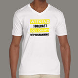 Weekend Forecast - Relaxing Geek Style Men's Tee