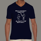 Developer Vs Tester What A Developer Might Feel Funny T-Shirt For Men