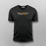 What Someone Says About You T-shirt  V-neck For Men Online India