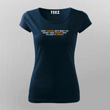 What Someone Says About You T-Shirt For Women