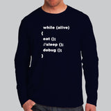 Eat Sleep Debug Repeat Programmer's Tee