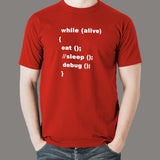 Eat Sleep Debug Repeat Programmer's Tee