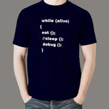 Eat Sleep Debug Repeat Programmer's Tee