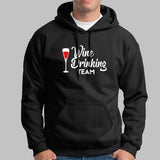 Wine Drinking Team T-Shirt For Men