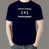 Worlds #0 Programmer T-Shirt For Men Online India