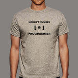 Worlds #0 Programmer T-Shirt For Men India