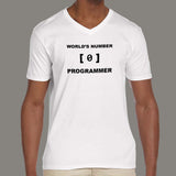 Worlds #0 Programmer V Neck T-Shirt For Men Online