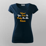 Wow You Look So Pretty On The Outside T-Shirt For Women