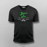 Yaaro Ki Yaari V-neck T-shirt For Men Online India