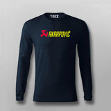 akrapovic logo T-shirt For Men