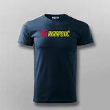 akrapovic logo T-shirt For Men