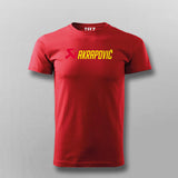 akrapovic logo T-shirt For Men