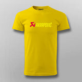 akrapovic logo T-shirt For Men