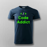 Code Addict Coding T-shirt For Men Online Teez 