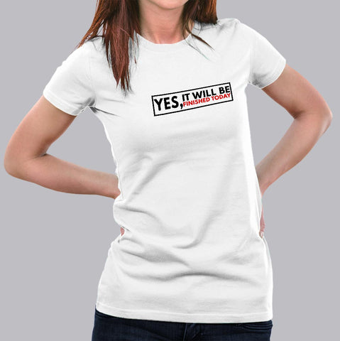 Funny Computer Programmer T-Shirt For Women