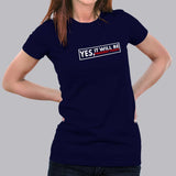 Funny Computer Programmer T-Shirt For Women Online India