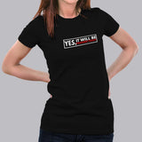 Funny Computer Programmer T-Shirt For Women