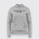 Getting Paid 12 Times In 365 Days Is Not My Destiny  Hoodies For Women