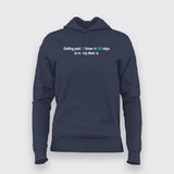 Getting Paid 12 Times In 365 Days Is Not My Destiny  Hoodies For Women