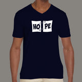 Hope Pin V Neck T-Shirt For Men india