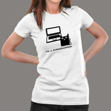 I'm a Purrgrammer T-Shirt For Women Online India