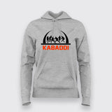 kabaddi Hoodies For Women