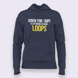 While Loops Club: For Homies Who Iterate Hoodie